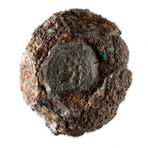 Coin monétaire gaulois (photo Benoit Mahuet, Musées de Mâcon)