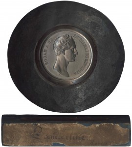 Médaille Lamartine (coin revers - 50mm - coll. Oleg)