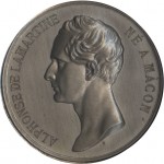Médaille à l’effigie d’Alphonse de LAMARTINE