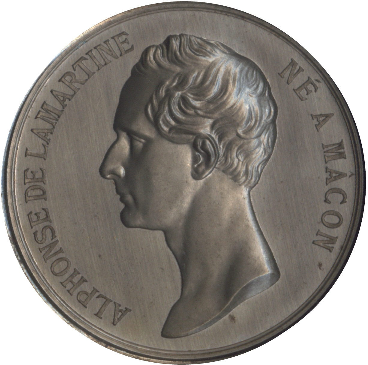 Médaille à l’effigie d’Alphonse de LAMARTINE