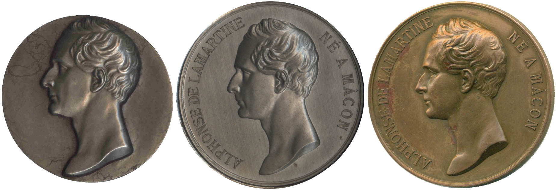 Médaille à l’effigie d’Alphonse de LAMARTINE : des réponses