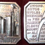 Aluminium : Une médaille par Alexandre MORLON de 1937