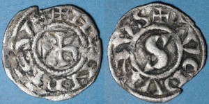 Bourgogne - Lyon - 1039-1056 - denier d'Henri le Noir - Poinsignon Numismatique
