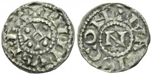 Mâcon - 1060-1108 - denier à l'N des comtes de Mâcon au nom de Philippe Ier - ogn-vso-CAB2011-075