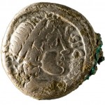 Denier de la République (49 av. notre ère) - argent 17 mm 3,7 g