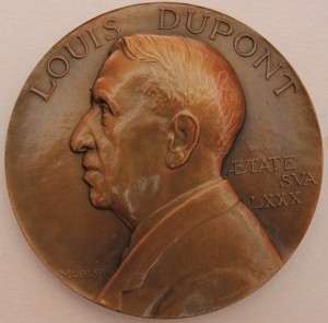 Louis Dupont par Alexandre Morlon - Avers