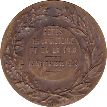 La fête de la Victoire et de la Paix – 14 septembre 1919