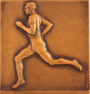 Sport - Avers Course à Pied (MdP - Bronze - 51 x 53 mm)