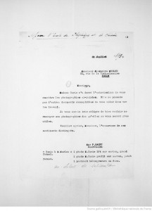 Lettre à Alexandre Morlon (Gallica-Pierre et Marie Curie - papiers)