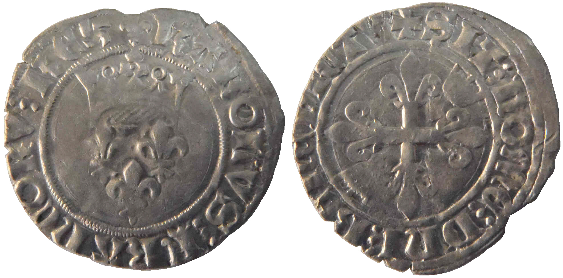 Des gros dits «florettes» ducaux inédits frappés au nom de Charles VI à Chalon-sur-Saône en 1419 – partie 4