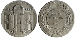 Académie de Mâcon (Médaille commémorant sa création en 1805)