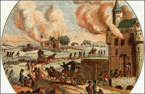 Révoltes et actes de brigandage (juillet-aout 1789)