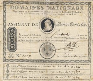 Assignat 200 livres 1790 (photo Alpes-collections.com)