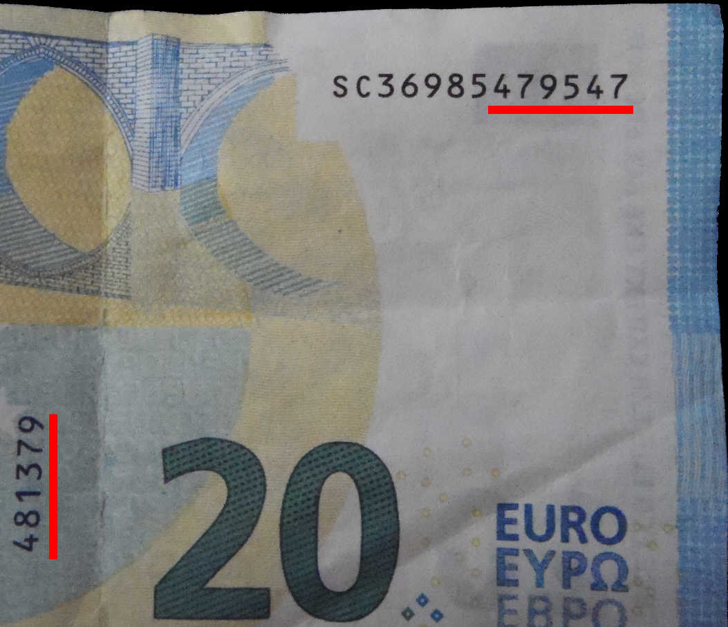 Faux billet de 20 euros - Rosyora - Medium