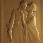 11 Novembre 1918 : Merci !, une plaquette d’Alexandre Morlon d’après un dessin de Sabattier