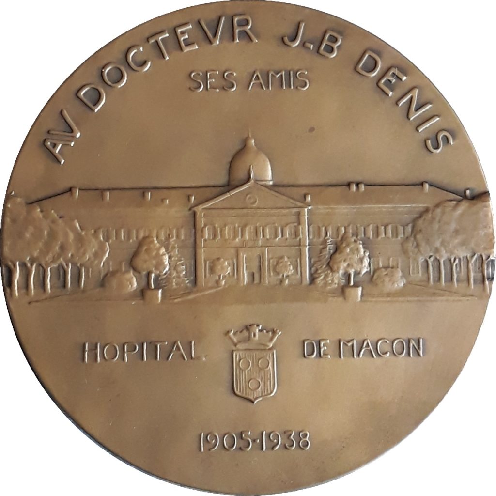 Medaille J B DENIS (revers)