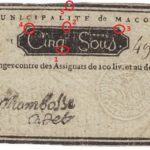 Assignats de Mâcon : L’impression des billets de 5 sols (Partie 9.2)