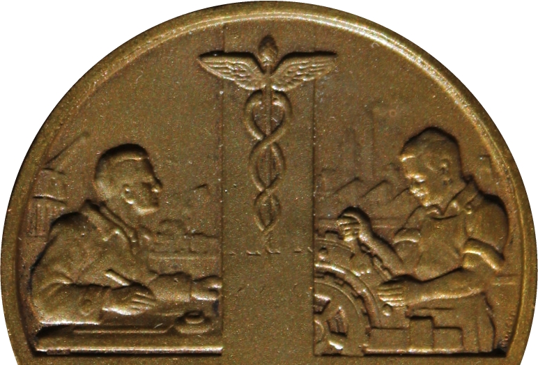 Médaille Commerce Industrie - détail
