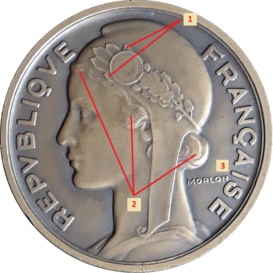 Les médailles issues de l’essai de la 5 Francs 1933 par Alexandre Morlon (partie 2)
