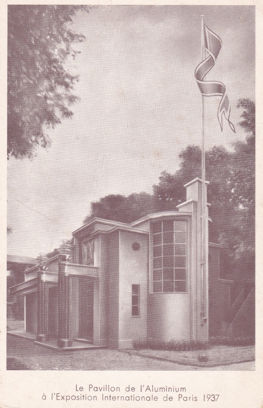 Pavillon de l'Aluminium - Paris 1937 (CPA Coll. Mg)