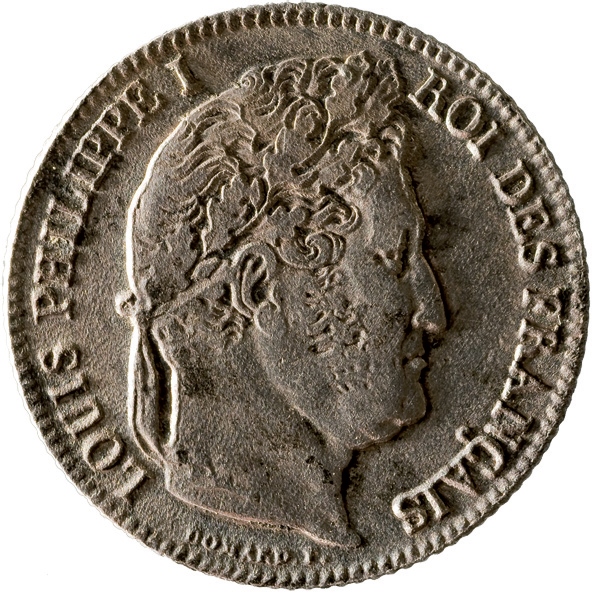 Monnaie Louis Philippe 1er - Avers