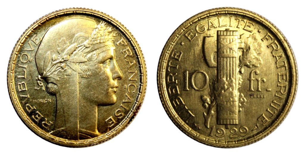 Essai 10 francs 1929 (concours de 1928)