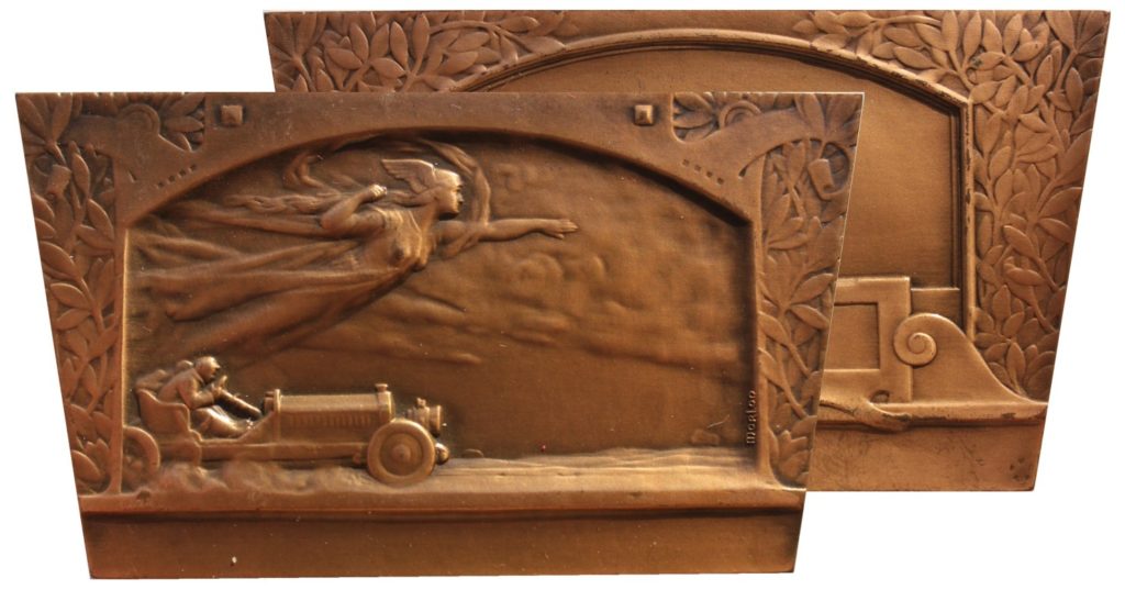 Automobile - Alexandre Morlon 1909 (72mm -Bronze - MdP)