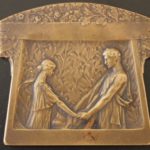 Une médaille de Mariage réalisée par Alexandre Morlon