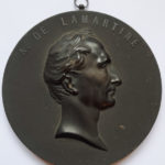 La médaille de Lamartine en Bois durci