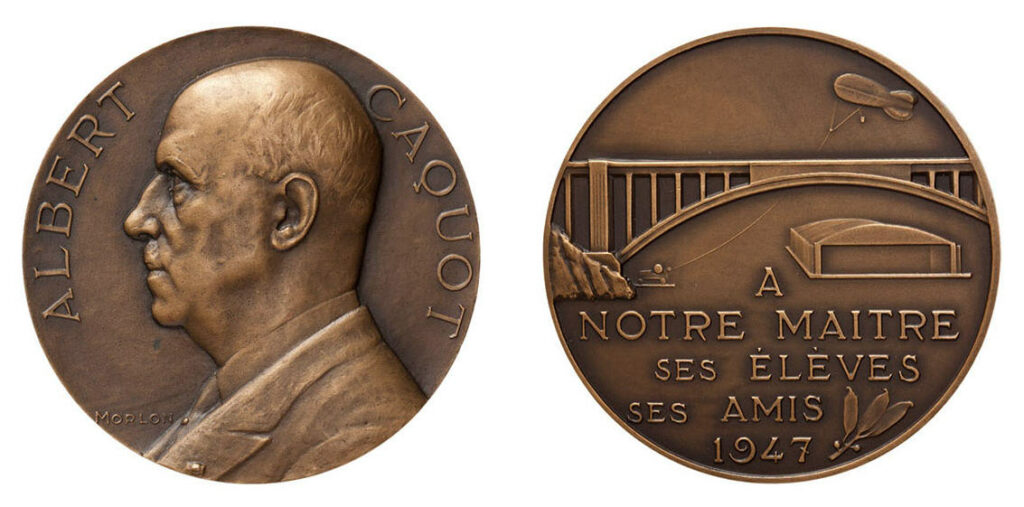 Médaille Albert Caquot (par Alexandre Morlon - 1947)