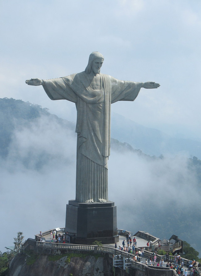 Christ rédempteur sur le Corcovado à Rio de Janeiro