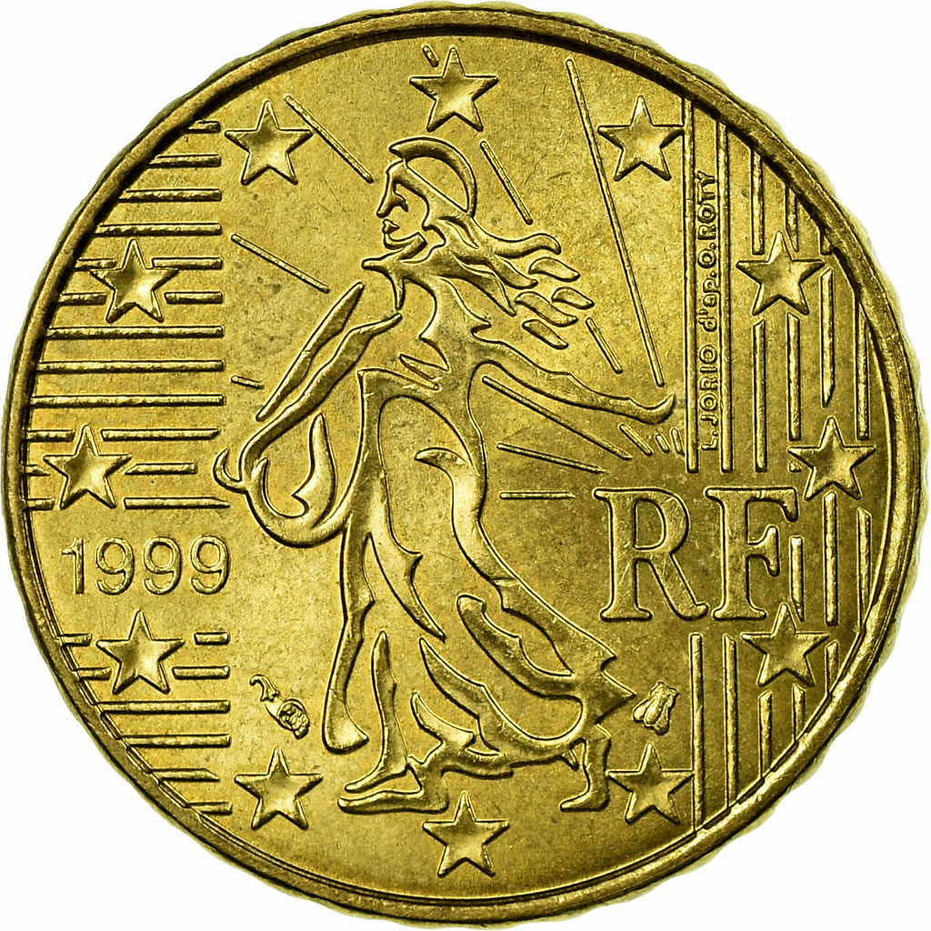 La semeuse sur les monnaies françaises en euro