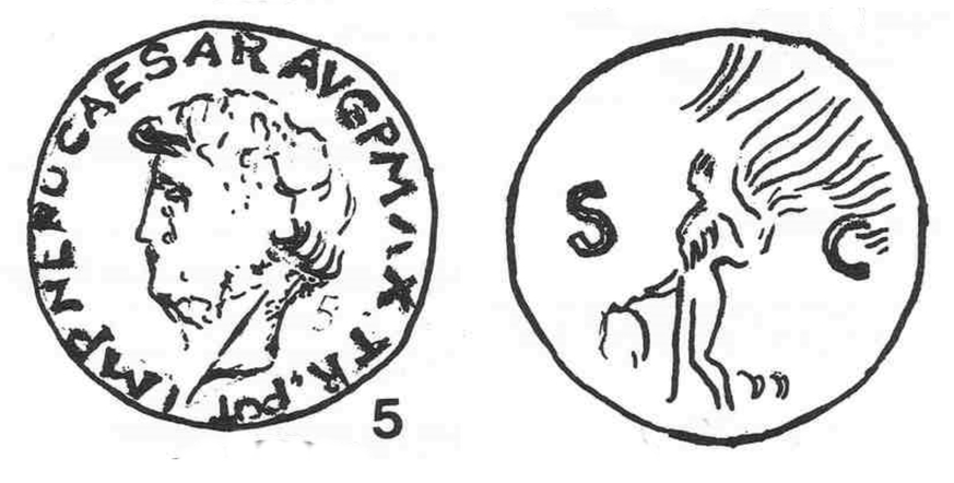 Extrait de la planche (figure 39, n 5) - As de Néron