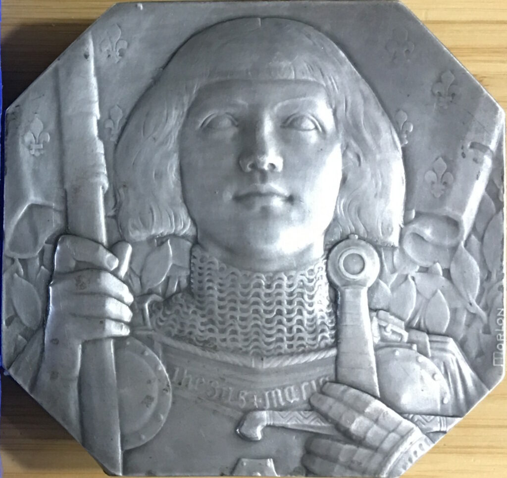 Jeanne-d'Arc - Projet initial d'Alexandre Morlon (collection E. Brunet)
