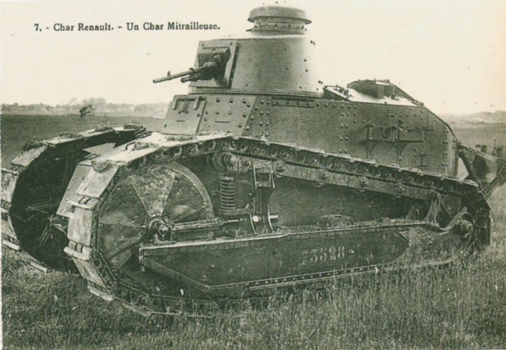 Carte Postale Ancienne - Char Renault FT 17