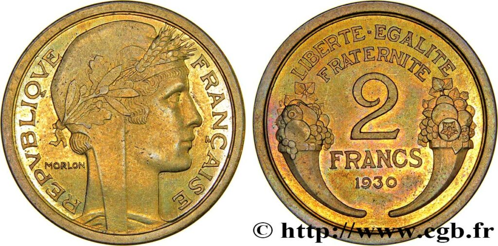 Prototype 2 francs 1930 (Photo CGB)