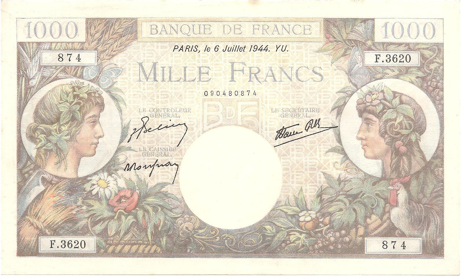 L’esthétisme des Billets de Banque : Prochaine réunion du Club Numismatique de Macon