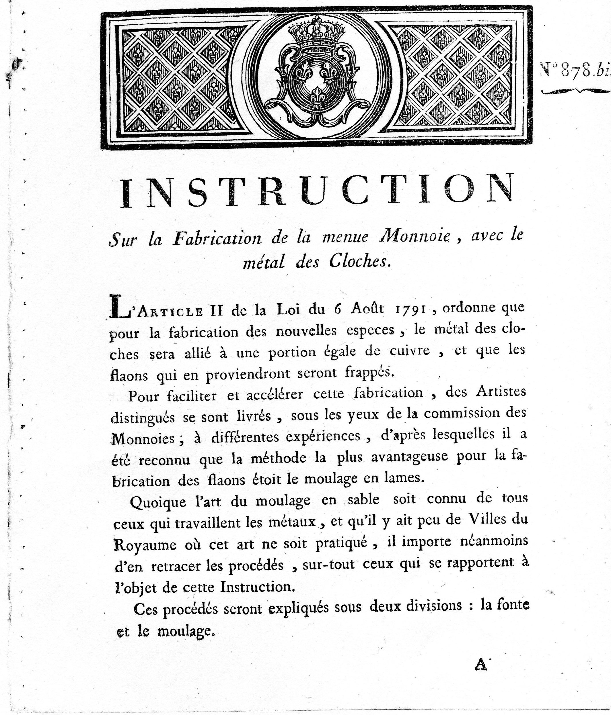 La “recette” du métal de cloche