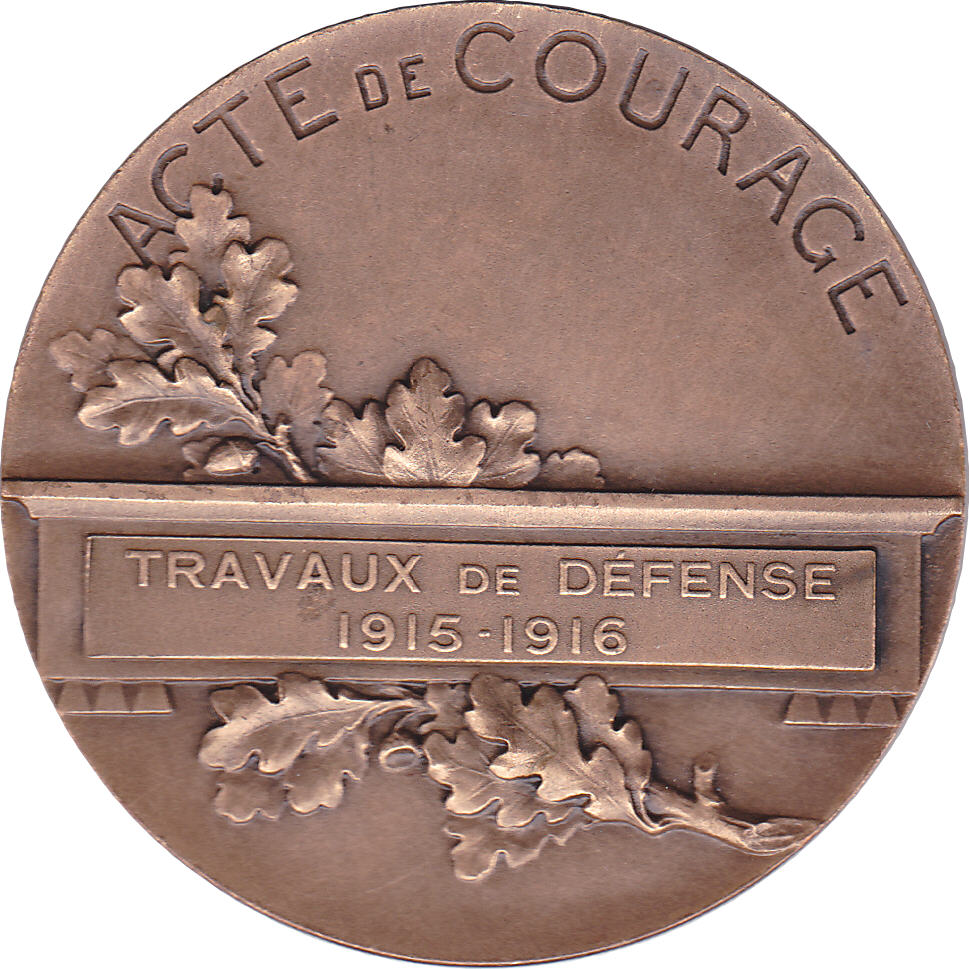 “Acte de Courage” par Alexandre Morlon – 1915