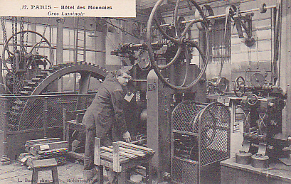 Fabrication des Monnaies – Les années 1920