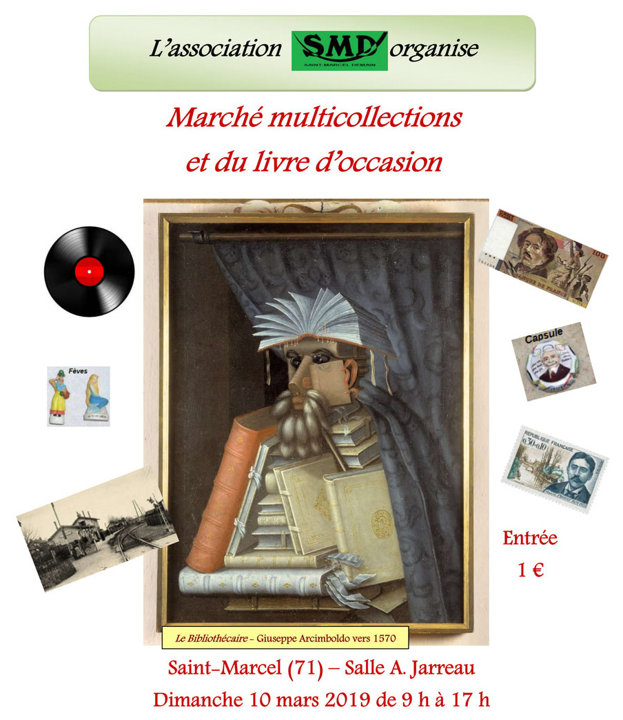 Salon multicollections et du livre d’occasion à Saint Marcel