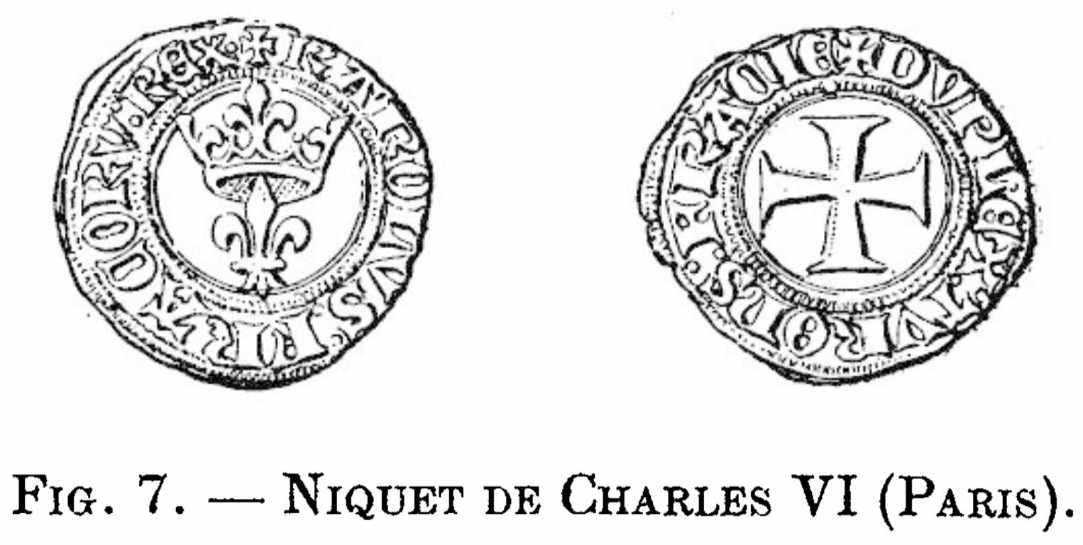 Niquets et petits niquets de Mâcon au nom de Charles VI – partie 1