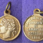 Mâcon : Une médaille touristique de Mâcon datant de 1890 …