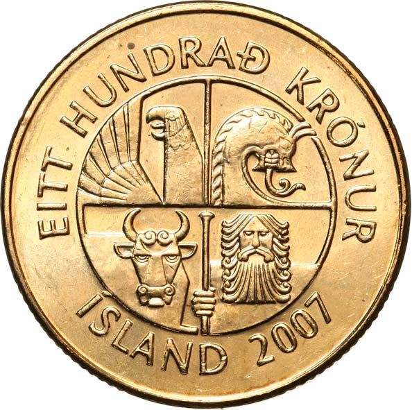 Islande - 100 Couronnes 2007 (Photo CGB)