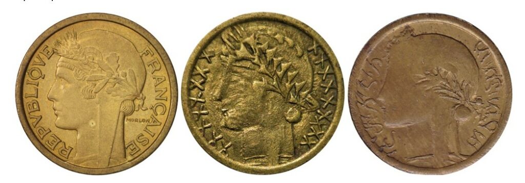 Franc Morlon et jeton "Expo 37" - Le chainon manquant ?