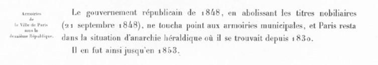 "L'anarchie héraldique !"